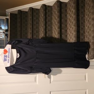 HL Affair midnight colored dress. Brand new with tags. Size small